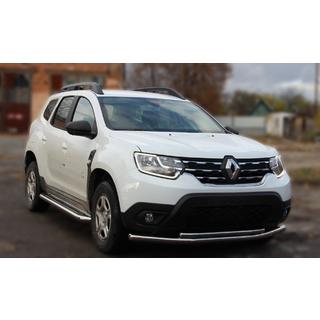 Främre frontbåge ST014 (rostfritt) Dacia Duster 2008–2018 foto 3