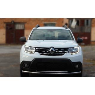 Främre frontbåge ST014 (rostfritt) Dacia Duster 2008–2018 foto 1
