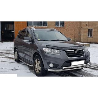 Främre frontbåge ST014 (rostfritt) Hyundai Santa Fe 2 2006–2012 foto 3