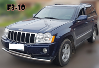 Jeep Grand Cherokee WK 2004–2010 Främre frontbåge ST014 (rostfritt) Ø60/60 mm foto 4