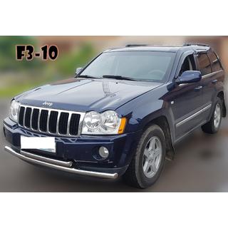 Främre frontbåge ST014 (rostfritt) Jeep Grand Cherokee WK 2004–2010 foto 4