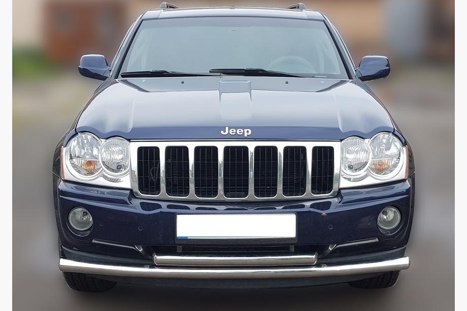Jeep Grand Cherokee WK 2004–2010 Främre frontbåge ST014 (rostfritt) Ø60/60 mm Image