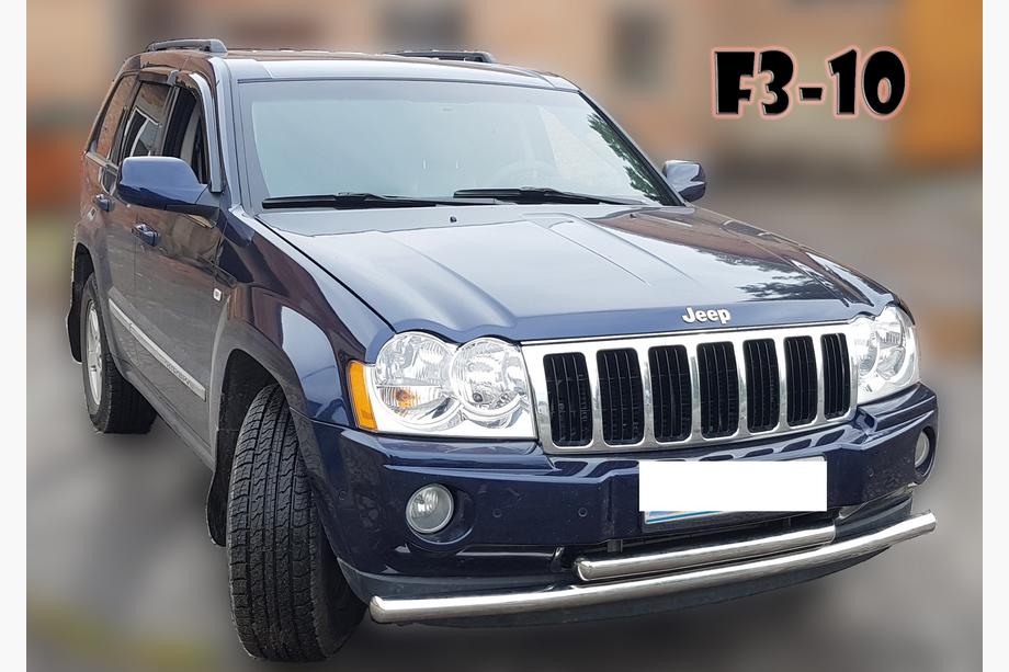 Jeep Grand Cherokee WK 2004–2010 Främre frontbåge ST014 (rostfritt) Ø60/42 mm Foto 3