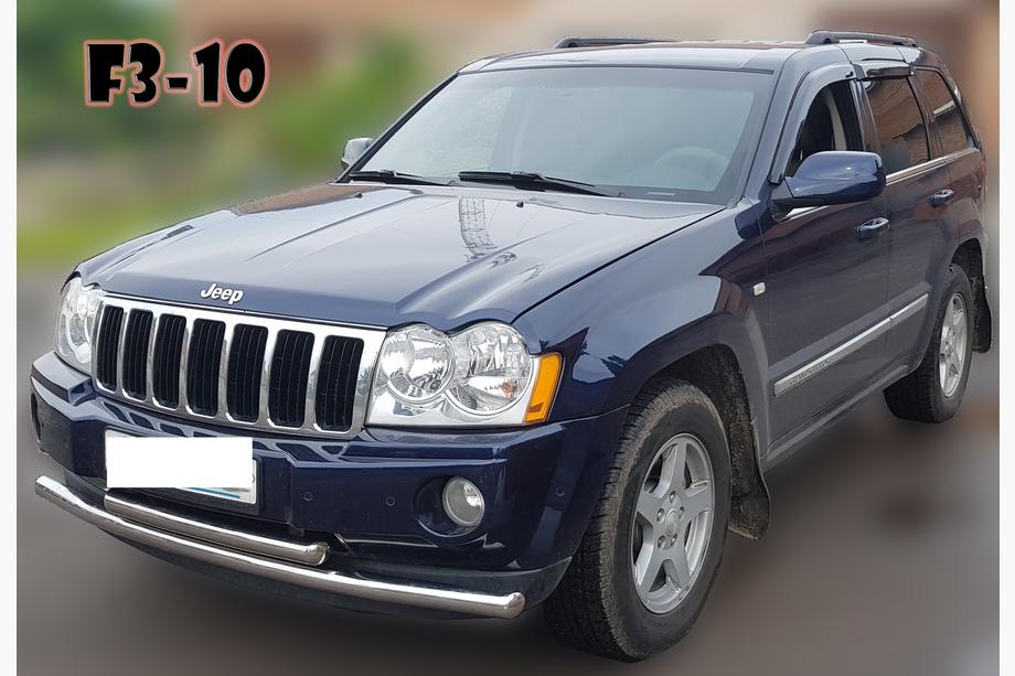 Jeep Grand Cherokee WK 2004–2010 Främre frontbåge ST014 (rostfritt) Ø60/42 mm Foto 4