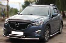 Mazda CX-5 2012–2017 Främre frontbåge ST014 (rostfritt) Ø60/42 mm foto 3