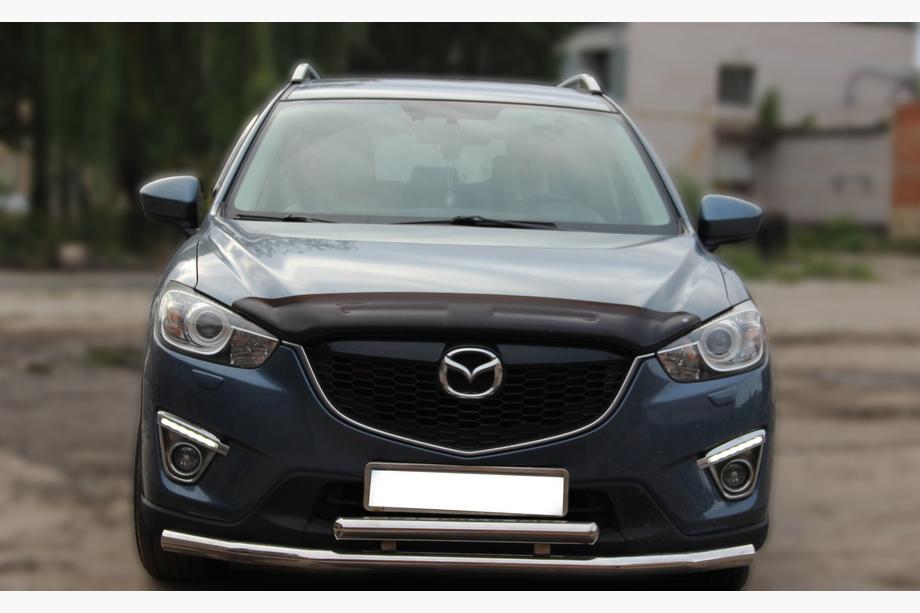 Mazda CX-5 2012–2017 Främre frontbåge ST014 (rostfritt) Ø60/42 mm Image