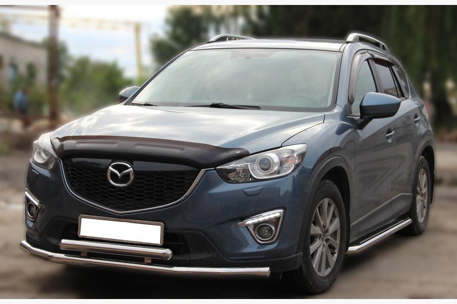 Mazda CX-5 2012–2017 Främre frontbåge ST014 (rostfritt) Foto 3