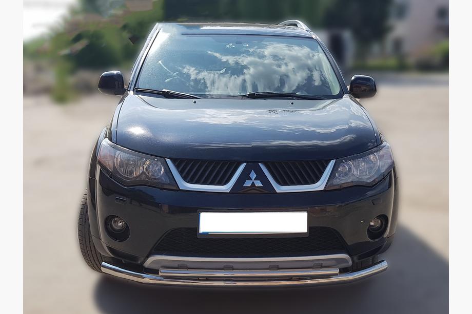 Mitsubishi Outlander 2006–2012 Främre frontbåge ST014 (rostfritt) Image