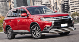Mitsubishi Outlander 2012–2021 Främre frontbåge ST014 (rostfritt) Ø60/42 mm foto 1