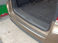 Opel Zafira B 2005–2011 Bakre stötfångarskydd OmsaLine (rostfritt) foto 2