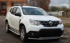 Renault Duster 2008–2017 Främre frontbåge ST014 (rostfritt) foto 2