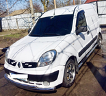 Renault Kangoo 1998–2008 Främre frontbåge ST014 (rostfritt) Ø60/60 mm foto 2