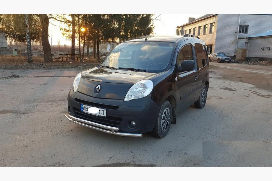Renault Kangoo 2008–2020 Främre frontbåge ST014 (rostfritt) Foto 2