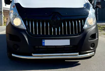 Renault Master 2011–2023 Främre frontbåge ST014 (rostfritt) foto 4
