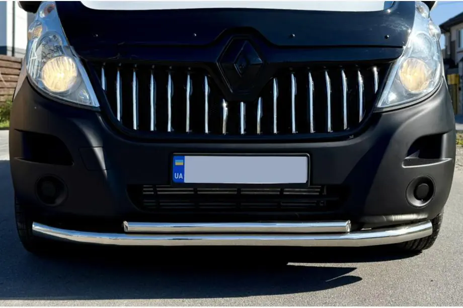 Renault Master 2011–2023 Främre frontbåge ST014 (rostfritt) Image