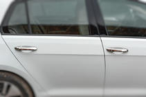 Volkswagen Golf 7/E-Golf 2012–2020 Dörrhandtagskåpor (4 st, rostfritt stål) foto 2
