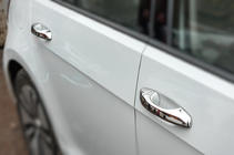 Volkswagen Golf 7/E-Golf 2012–2020 Dörrhandtagskåpor (4 st, rostfritt stål) foto 1