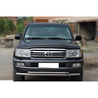 Främre frontbåge ST014 (rostfritt) Toyota Land Cruiser 100 1998–2007 foto 1