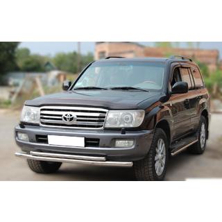 Främre frontbåge ST014 (rostfritt) Toyota Land Cruiser 100 1998–2007 foto 2
