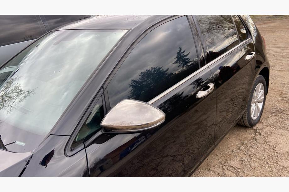 Volkswagen Golf 7/E-Golf 2012–2020 Nedre fönsterlister HB (4 st, rostfritt stål) Image