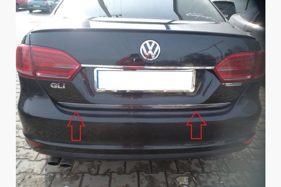 Volkswagen Jetta 2011–2018 Kantlist för bagagelucka (rostfritt stål) 2011–2014 Image