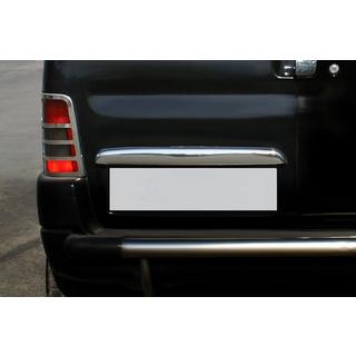 Dekorlist ovanför registreringsskylten (2-dörrars, rostfritt stål) Citroen Berlingo 1996–2008 foto 1