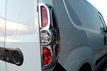 Opel Combo 2012–2018 Kromad bakljuslist (2012-2015, 2 st, plast) foto 7