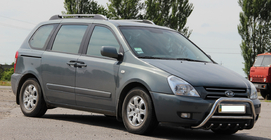 Kia Carnival 2002–2013 Frontbåge WT003 (rostfritt stål) foto 2