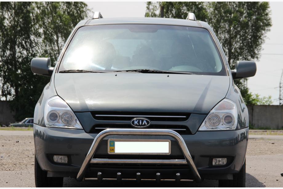Kia Carnival 2002–2013 Frontbåge WT003 (rostfritt stål) Image