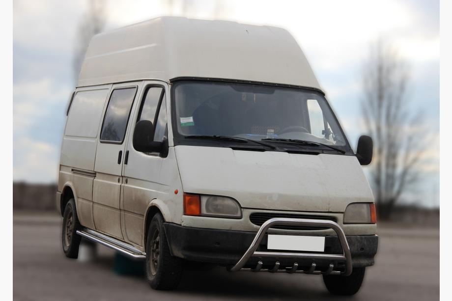 Ford Transit 1991–2000 Frontbåge WT003 (rostfritt stål) Image