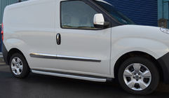 Opel Combo 2012–2018 Dörrlister (4 st, rostfritt stål) OmsaLine – italienskt rostfritt stål foto 5