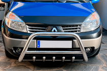 Renault Scenic/Grand 2003–2009 Frontbåge WT003 (rostfritt stål) foto 1