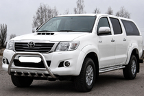 Toyota Hilux 2006–2015 Frontbåge WT003 (rostfritt stål) foto 2