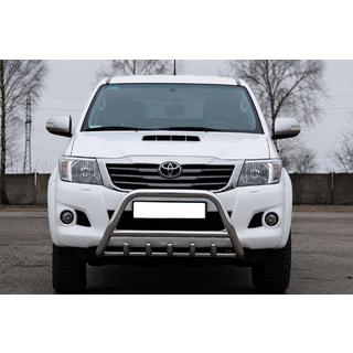 Frontbåge WT003 (rostfritt stål) Toyota Hilux 2006–2015 foto 1