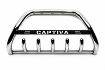 Chevrolet Captiva 2006–2019 Frontbåge WT004 (rostfritt stål) foto 3