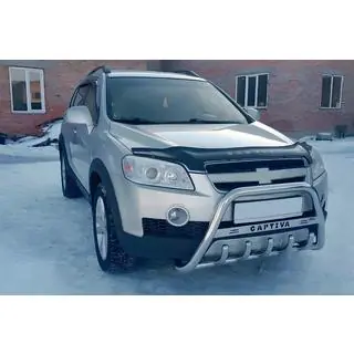 Frontbåge WT004 (rostfritt stål) Chevrolet Captiva 2006–2019 foto 2