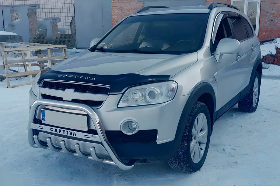 Chevrolet Captiva 2006–2019 Frontbåge WT004 (rostfritt stål) Image