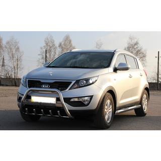 Frontbåge WT004 (rostfritt stål) Kia Sportage 2010–2015 foto 3