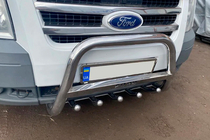 Ford Transit 2000–2014 Frontbåge WT004 (rostfritt stål) foto 2