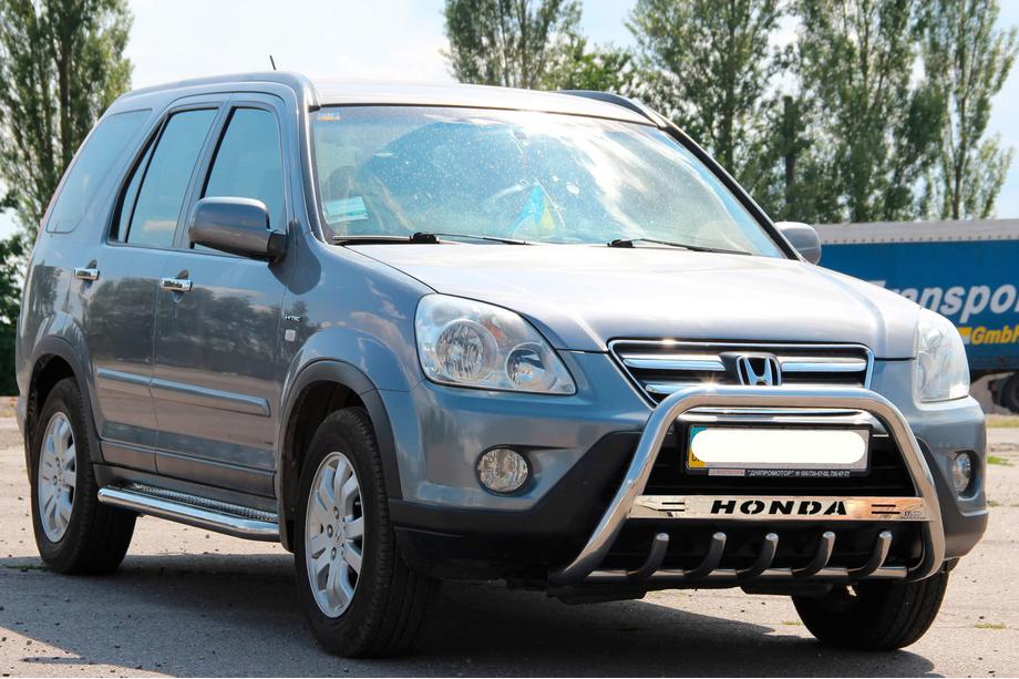 Honda CRV 2001–2006 Frontbåge WT004 (rostfritt stål) Foto 3