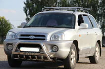 Hyundai Santa Fe 1 2000–2006 Frontbåge WT004 (rostfritt stål) foto 1