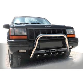 Frontbåge WT004 (rostfritt stål) Jeep Grand Cherokee WJ 1999–2004 foto 1