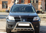 Mitsubishi Outlander 2001–2006 Frontbåge WT003 (rostfritt stål) foto 1
