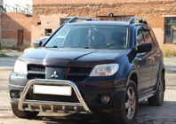 Mitsubishi Outlander 2001–2006 Frontbåge WT003 (rostfritt stål) foto 3