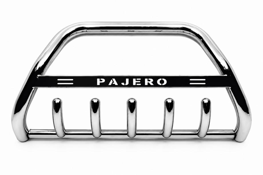 Mitsubishi Pajero Sport 1996–2007 Frontbåge WT004 (rostfritt stål) Image