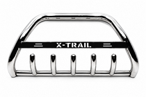 Nissan X-trail T31 2007–2014 Frontbåge WT004 (rostfritt stål) foto 2