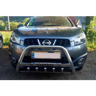 Frontbåge WT004 (rostfritt stål) Nissan Qashqai 2007–2010 foto 1