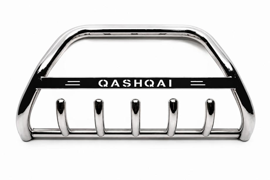 Nissan Qashqai 2014–2021 Frontbåge WT004 (rostfritt stål) Image