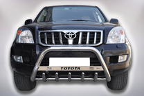 Toyota Land Cruiser Prado 120 2002–2009 Frontbåge WT004 (rostfritt stål) foto 1