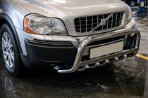 Volvo XC90 2002–2014 Frontbåge WT004 (rostfritt stål) foto 4